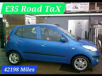 2009 hyundai i10 1.2 comfort 1.2cc petrol **42198 miles** (£35 rd tax) mot 25th | ebay uk