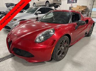 used 2015 alfa romeo 4c launch edition w/ convenience group fenton mo 63026