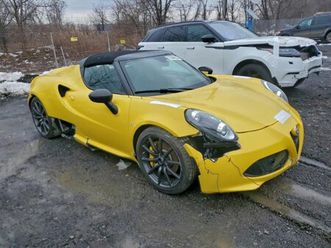 used 2015 alfa romeo 4c spider w/ spider track package 2 paterson nj 07522