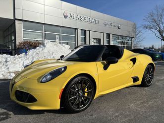 used 2016 alfa romeo 4c spider chadds ford pa 19317