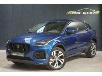 ② jaguar e-pace p160 r-dynamic-navi-airco-leder-pano-360c-gara — jaguar — 2ememain