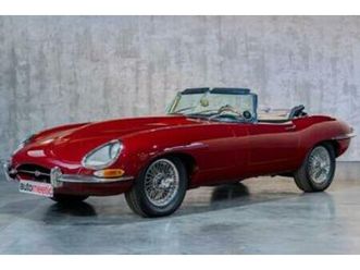 ② 1967 jaguar type-e série 1 4.2l ots — jaguar — 2ememain