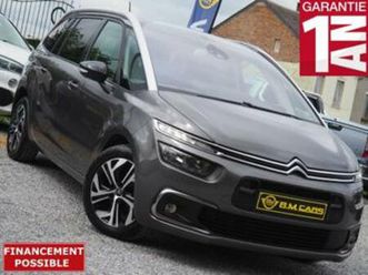 ② citroen c4 spacetourer 1.5 bluehdi 7 places tva-gps-clim-ca — citroën — 2ememain