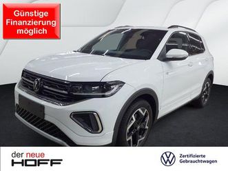 t-cross 1.5 tsi r-line ahk matrix kamera navi allw