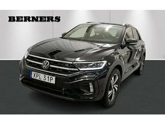 volkswagen t-roc r-line tdi 4-m dsg dig cockpit värmare d