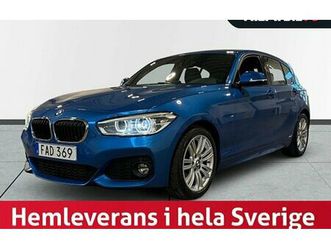 bmw 118 i 5-dörrars m sport kamkedja psens s&v-däck