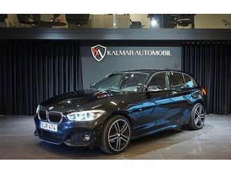 bmw 118 i 5-dörrars m sport sportstolar svensksåld