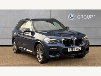 bmw x3 xdrive20d m sport 5dr step auto