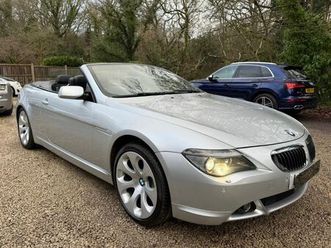 2005 bmw 6 series 4.4 645ci convertible auto