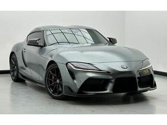 toyota supra gr 3.0l 2023 toyota supra gr, toyota service history, may / 2026 toyota warranty, gcc