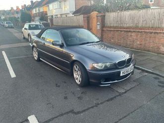 bmw, 3 series, convertible, 2006, manual, 1995 (cc), 2 doors