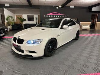 bmw m3 coupe e92 4.0 v8 420ch manuel / look tracktool / toit carbon / gris souris