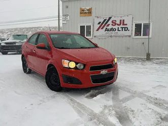 2013 chevrolet sonic lt