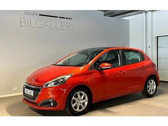 peugeot 208 bensin, 5-dörrar, glastak, värmare