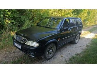 daewoo musso 2,9td - 4x4 *odličan i ispravan*, čista mehanika, 1999 god.