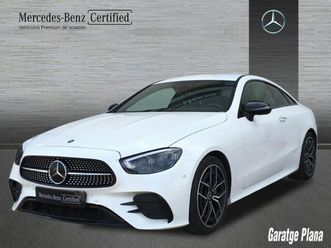 mercedes-benz clase e e e 220 d coupe amg line (euro 6d)