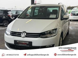 volkswagen sharan comfortline 2.0 tdi 7-sitz navi shz pdc