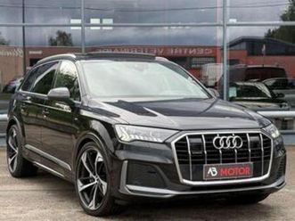 ② audi q7 45tdi 3x s-line black 7pl pneuma. acc head-up pano — audi — 2ememain