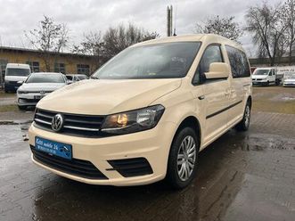 volkswagen caddy pkw maxi taxi bmt mit rollstuhl rampe