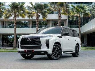 infiniti qx80 qx80 autograph | 7,814 p.m | 0% downpayment | agency warranty!