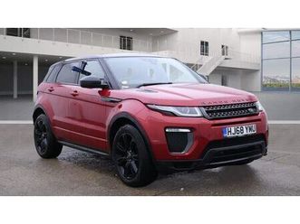 2018 land rover range rover evoque