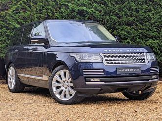 2016 land rover range rover 4.4 sdv8 autobiography 4.4 sdv8 (339bhp) awd (lwb)(start/stop)