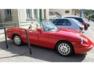 1991 alfa romeo spider quadrifoglio verde a vendre