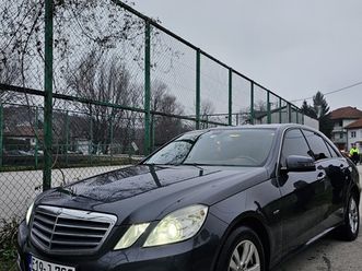 mercedes-benz e 220 dizel 2011 2.2 100kw limuzina manuelni