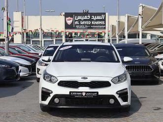 kia cerato ex 1.6l kia cerato - 2019 - gcc - accident-free - sunroof - 1.6l - excellent condition