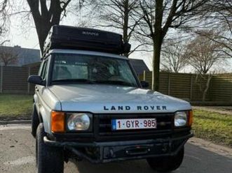 ② land rover disco. 2 4x4 ikamper skycamp te koop | overland — land rover — 2ememain