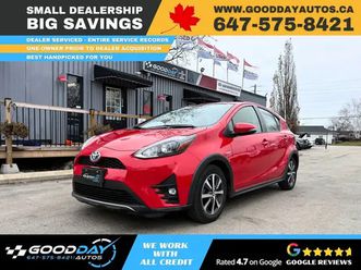 2019 toyota prius c technology winter tires included dealer serv