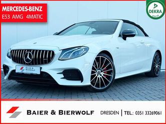 mercedes-benz e 53 amg cabrio 4matic aircap widescreen burm.
