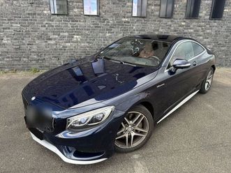 mercedes-benz s 500 4matic amg line coupé/head up/panoramadach
