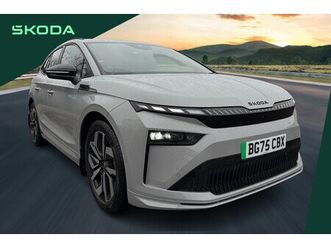 skoda enyaq 210kw 85 sportline 82kwh 5dr auto