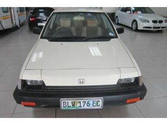 1986 honda ballade 150 auto
