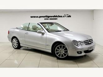 3.5 clk350 elegance cabriolet 7g-tronic 2dr