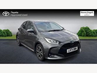 toyota yaris design hatchback's 1.5 vvt-h design e-cvt euro 6 (start/stop) 5dr
