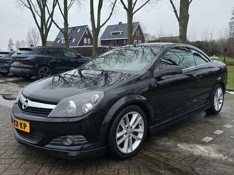 opel astra twintop 1.8-16v 140pk 2007 zwart opc line, — opel — marktplaats