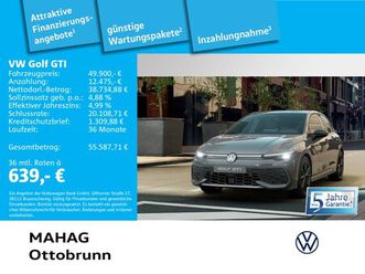golf viii gti 2.0 tsi blackstyle iq.light navi parkassistpro rearview h&k appconnect dsg