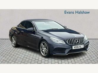 2.1 e220 bluetec amg line (premium) cabriolet g-tronic+ euro 6 (start/stop) 2dr