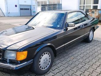 mercedes benz c126 w126 coupe