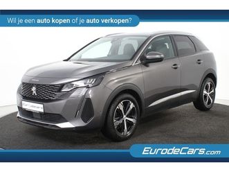 peugeot 3008 - 1.2 allure *1ste eigenaar*leer*navigatie*parkassist