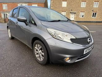 2014 nissan note 1.2 acenta premium (80ps) (style pack)