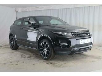 2015 land rover range rover evoque 2.2 sd4 dynamic 3dr coupe diesel manual