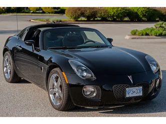 2009 pontiac solstice gxp coupe