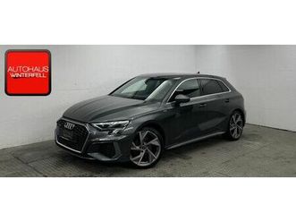 audi a3 sportback 40 tdi qu s line b&o+s-sitze+standh