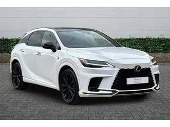2023 lexus rx 500h 2.4 direct4 f-sport 5dr auto (takumi) suv hybrid automatic