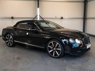 bentley continental 4.0 v8 gtc s convertible 2dr petrol auto 4wd euro 6 (528 ps)