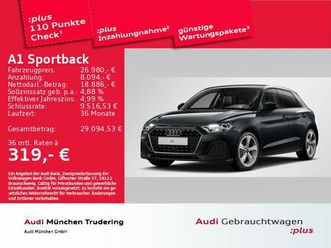 audi a1 sportback advanced 30 tfsi 85(116) kw(ps) s t