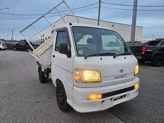 2001 daihatsu hijet 3-way kei dump truck
